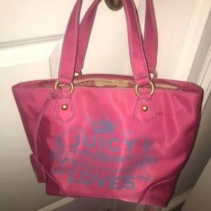 Juicy couture hot pink purse